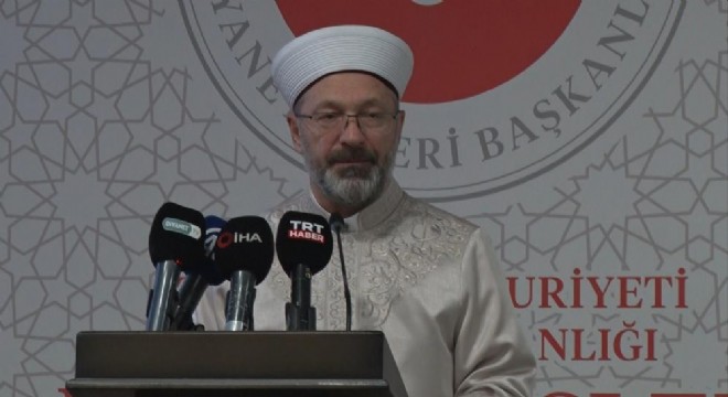  Erbaş: 'Siyonizm en büyük tehdittir'